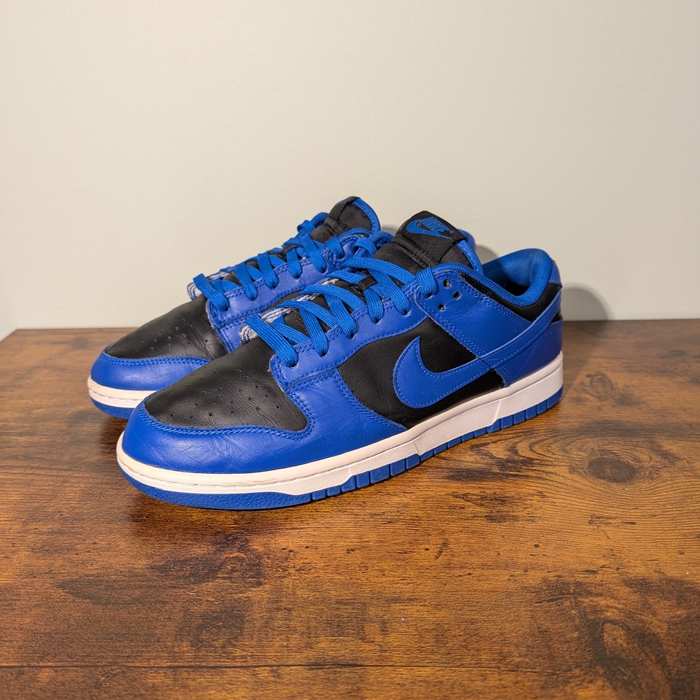 Nike Dunk Low Retro "Hyper Cobalt" Blue/Black (2021) - Size 9